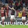 Pedro comemora após marcar pelo Flamengo contra o Fluminense