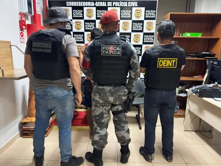 Prisao de suspeito por tentativa de homicidio e trafico Divulgacao SESP RR 1 scaled
