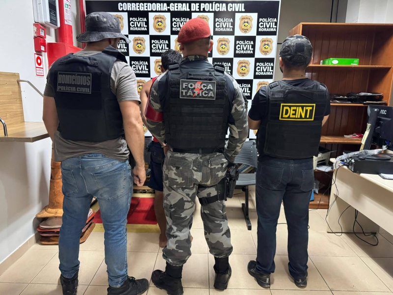 Prisao de suspeito por tentativa de homicidio e trafico Divulgacao SESP RR 1 scaled