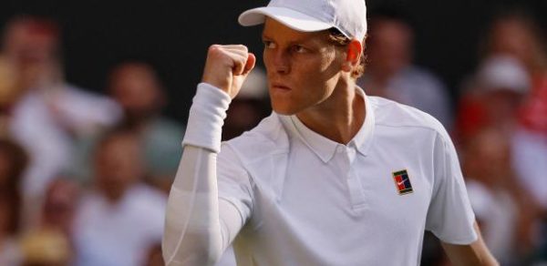 Jannik Sinner na final de Wimbledon em 2025