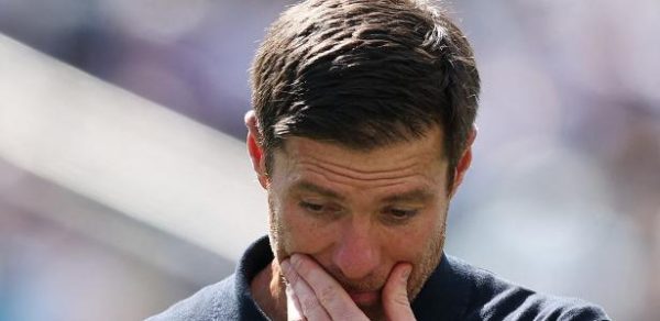 Xabi Alonso, técnico do Real Madrid, durante jogo contra o PSG no Mundial