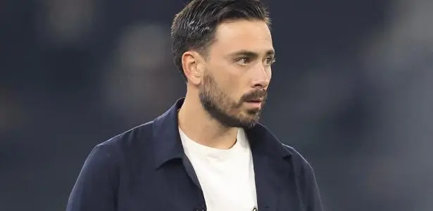 Davide Ancelotti durante o empate do Botafogo com o Vitória