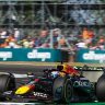 Max Verstappen durante treino em Silverstone