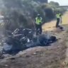 Vídeo mostra destruição do carro de Diogo Jota; polícia apura se pneu estourou durante ultrapassagem