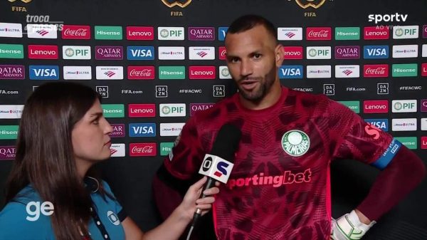 Weverton detalha gol que eliminou o Palmeiras da Copa de Clubes: "Lance muito rápido" | palmeiras