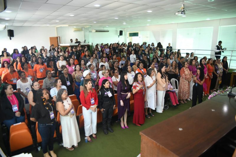 abertura da 5a conferencia estadual de politicas publicas para as mulheres stephane queiroz ascom se