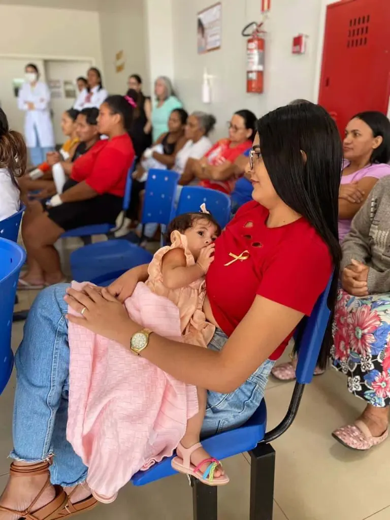 Acoes do Agosto Dourado na Maternidade de Rorainopolis Ascom Sesau 1
