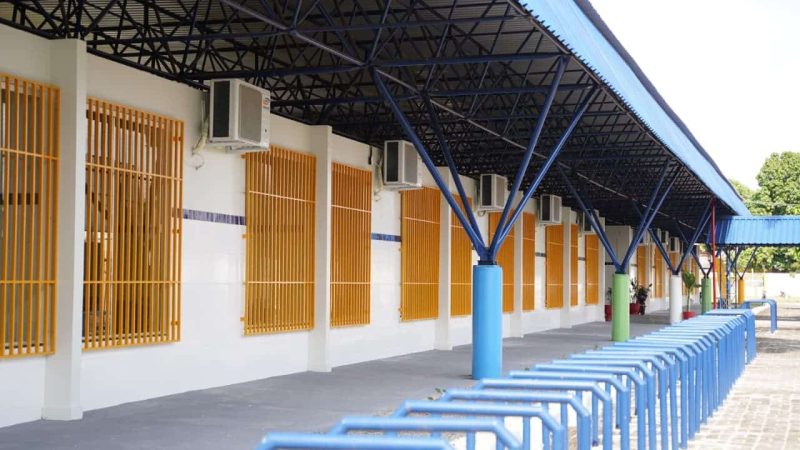 conclusao da reforma do colegio estadual militarizado jaceguai reis cunha paulo heyder ascom seinf 1