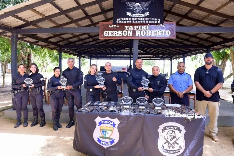 Encerramento do Terceiro Curso Escolta Tatica Prisional Fernando Oliveira Secom RR 5
