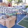 entrega de escola reformada e fardamento escolar 6