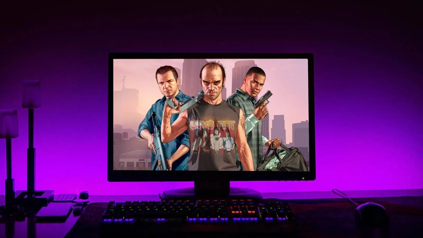 GTA V Melhorado agora alcança até 500 fps e Ray Tracing com nova tecnologia da Nvidia 1 GTA V Melhorado agora alcança até 500 fps e Ray Tracing com nova tecnologia da Nvidia