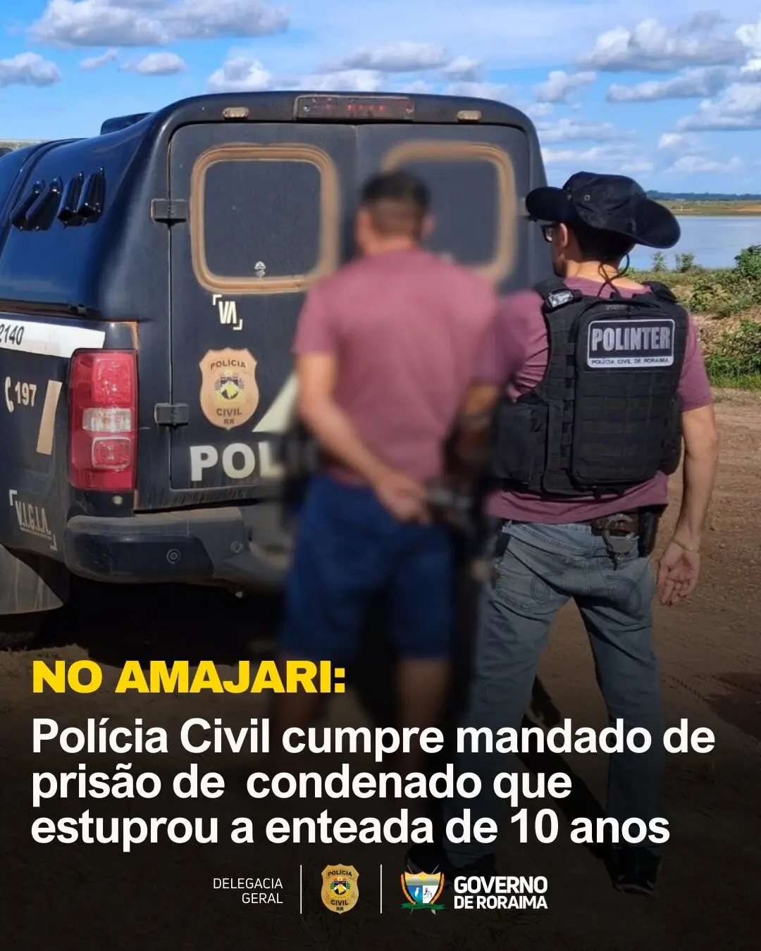 NO AMAJARI: Polícia Civil cumpre mandado de prisão de condenado que estuprou a enteada de 10 anos 1 INSTARAM Feed 1080 x 1350 px 2025 08 18T000147.472