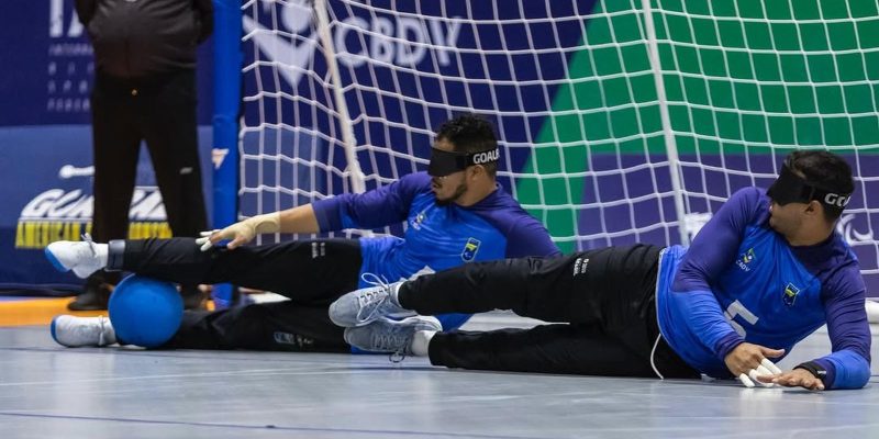 invicto, brasil disputa finais do campeonato das américas de goalball