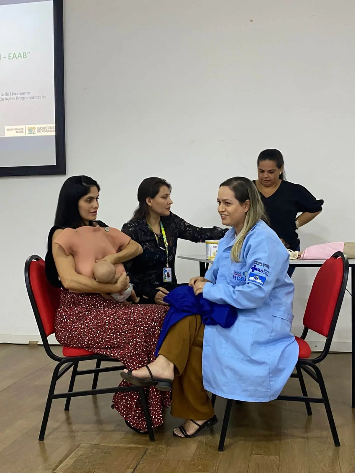 Oficina para tutores da Estrategia Amamenta e Alimenta Brasil em RR Ascom Sesau 3