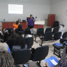 palestra com a gerente do nucleo de acoes programaticas de saude da pessoa negra da sesau ascom sesa