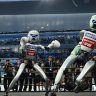 robôs disputam futebol, batalha e dança na primeira "olimpíada" de humanoides na china.