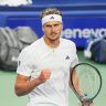 zverev vira o jogo contra popyrin e elimina o atual campeão no canadá