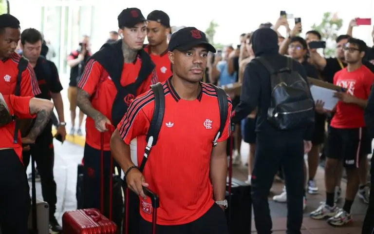 de la cruz e liberado pelo flamengo e vira desfalque contra atletico mg