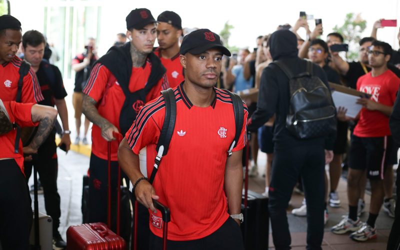 de la cruz e liberado pelo flamengo e vira desfalque contra atletico mg