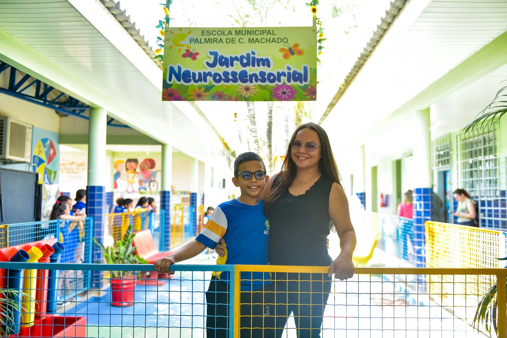 1759170570 778 Escola ganha Jardim Neurossensorial para estimular sentidos e inclusao