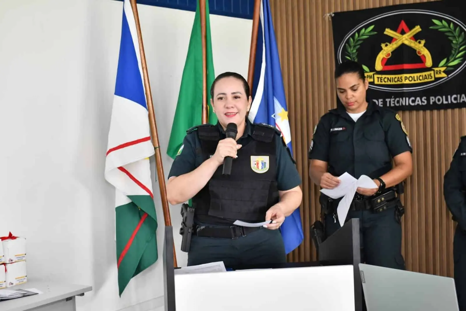 Polícia Militar finaliza curso técnico para policiais em Rorainópolis 1 Conclusao da 12a edicao do Curso de Tecnicas Policiais Ascom PMRR 1 1