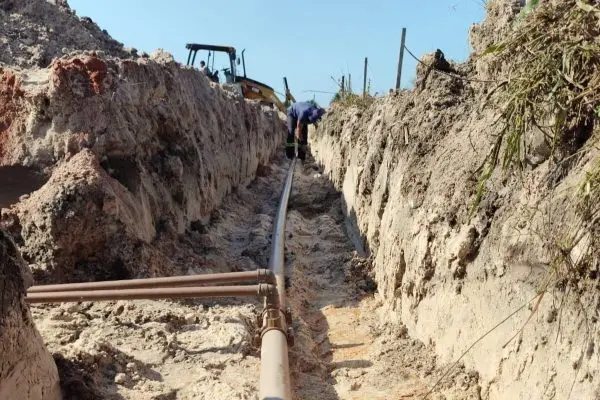Extensao da Rede de Agua de Amajari Ascom Caer 3