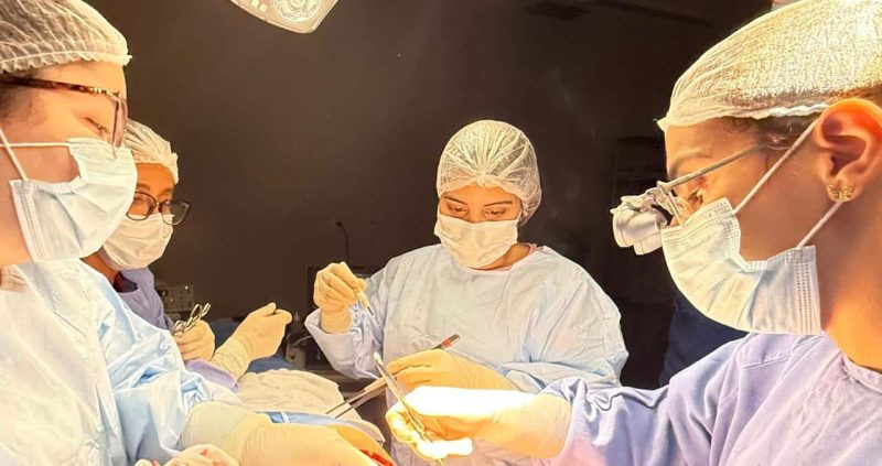 HGR realiza procedimento pioneiro para evitar linfedema 1 HGR realiza cirurgia inedita para prevencao de linfedema Ascom Sesau 2