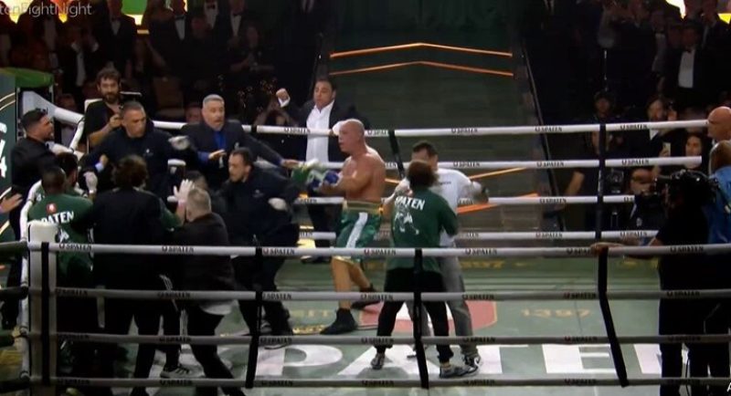 o wanderley sendo nocauteado fora do luta socorro spatenfightnight mp4 image