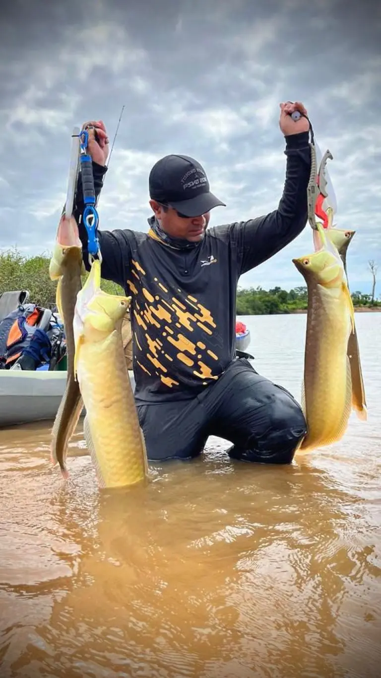 Pesca esportiva em Roraima Joao Paulo Araujo