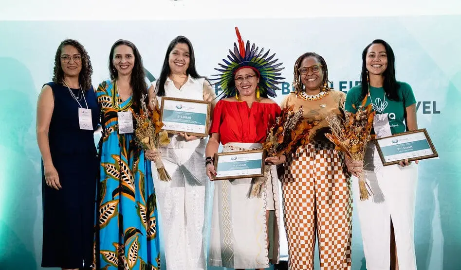 Comunidade indígena de Roraima é destacada como modelo de turismo sustentável no Brasil 1 Premiacao Kauwe Divulgacao 1