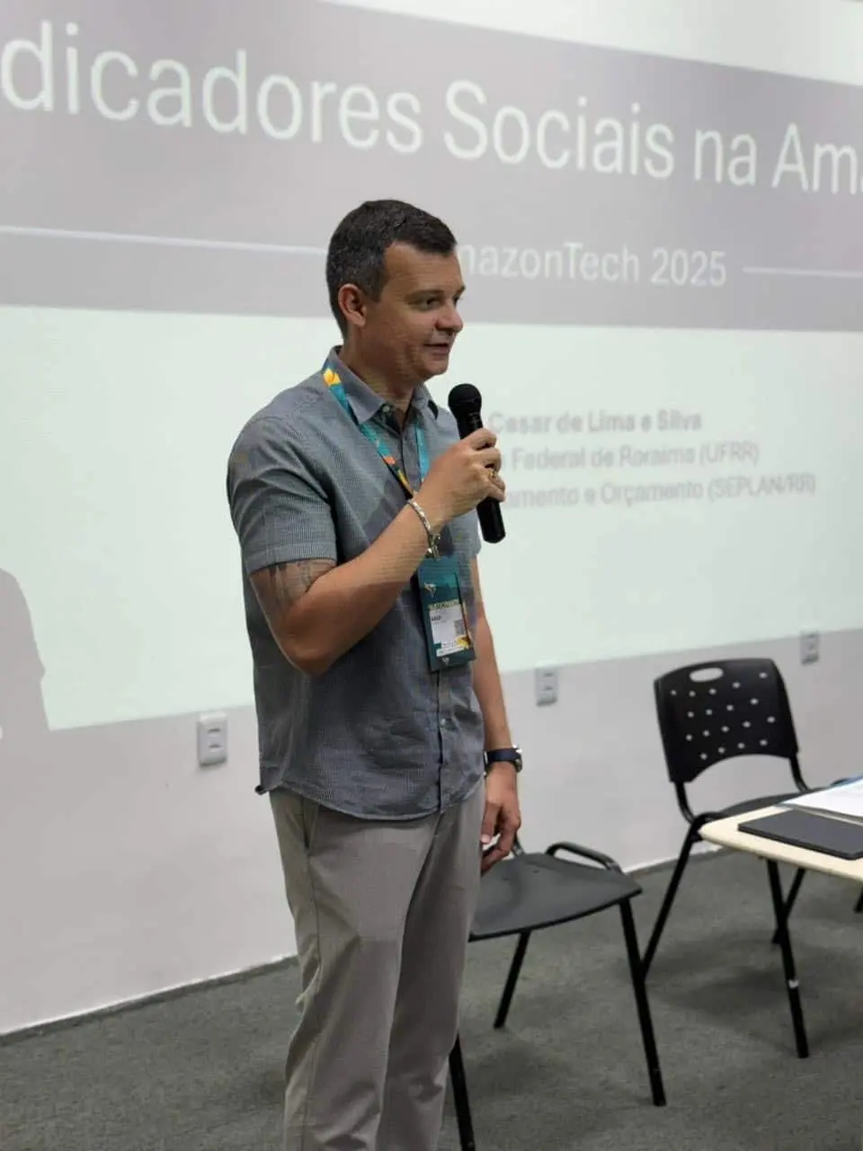 Secretario Fabio Martinez no Amazontech 2025