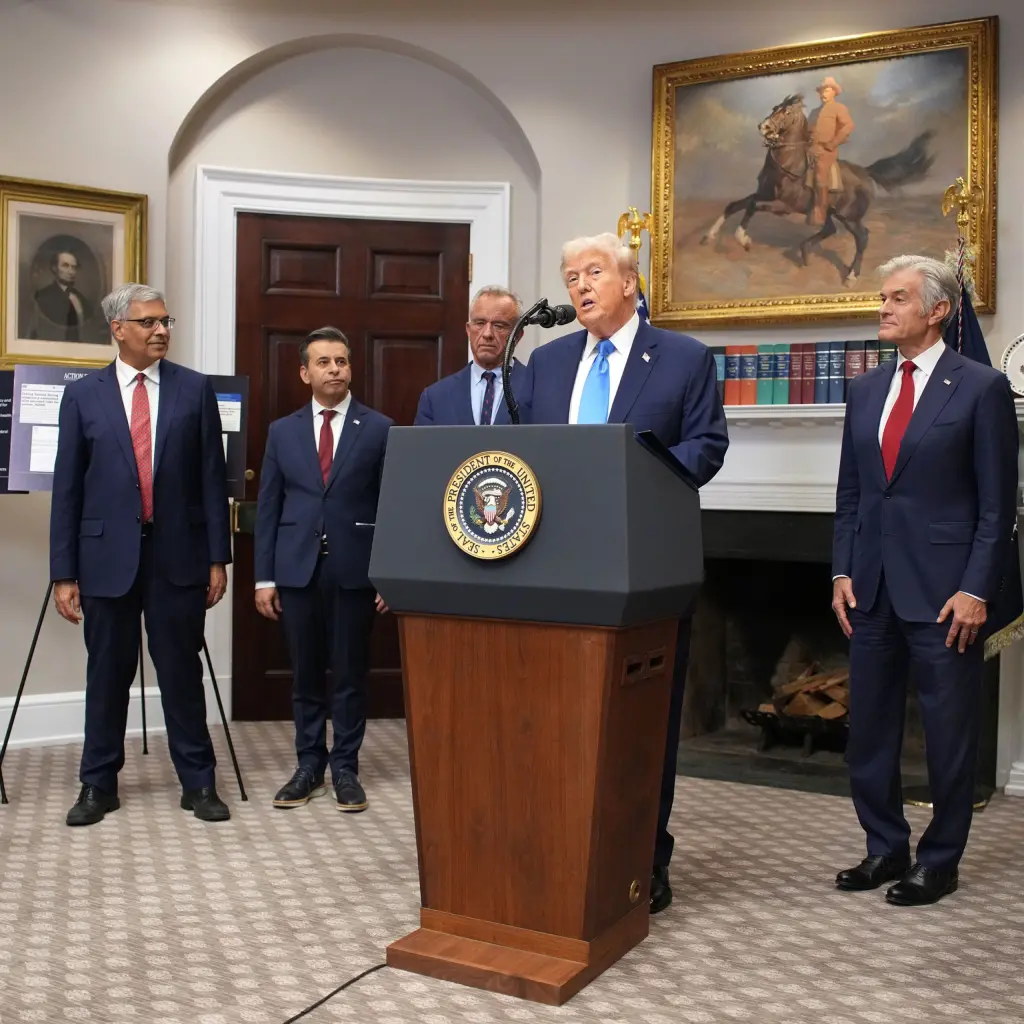 Trump levanta polêmica ao associar uso de paracetamol na gravidez ao autismo 1 image 13