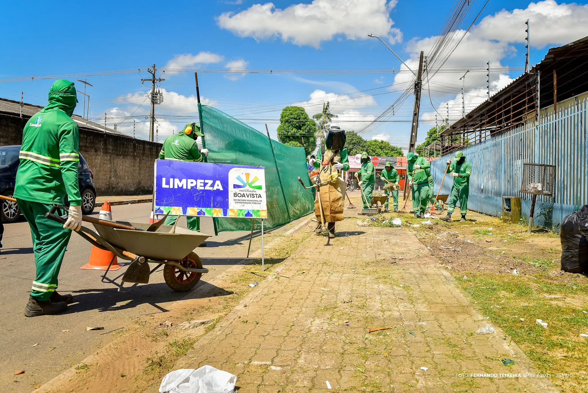 1760400899 216 Agentes de limpeza mantem Boa Vista limpa e bem cuidada