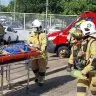 Corpo de Bombeiros conclui simulacao de incendio e encerra curso de capacitacao em Roraima Secom RR