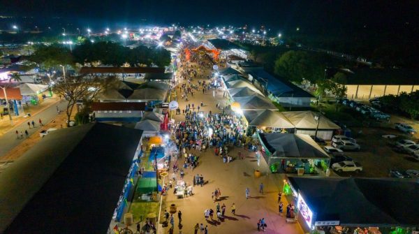 Governo de Roraima reforça infraestrutura da Expoferr Show 2025 e divulga novidades ao público e ao setor empresarial 3 ExpoferrDrone Neto Figueredo Secom RR
