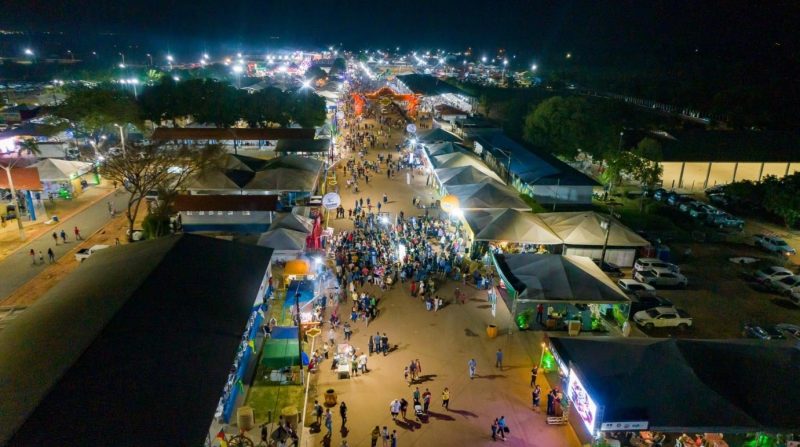 Governo de Roraima reforça infraestrutura da Expoferr Show 2025 e divulga novidades ao público e ao setor empresarial 1 ExpoferrDrone Neto Figueredo Secom RR