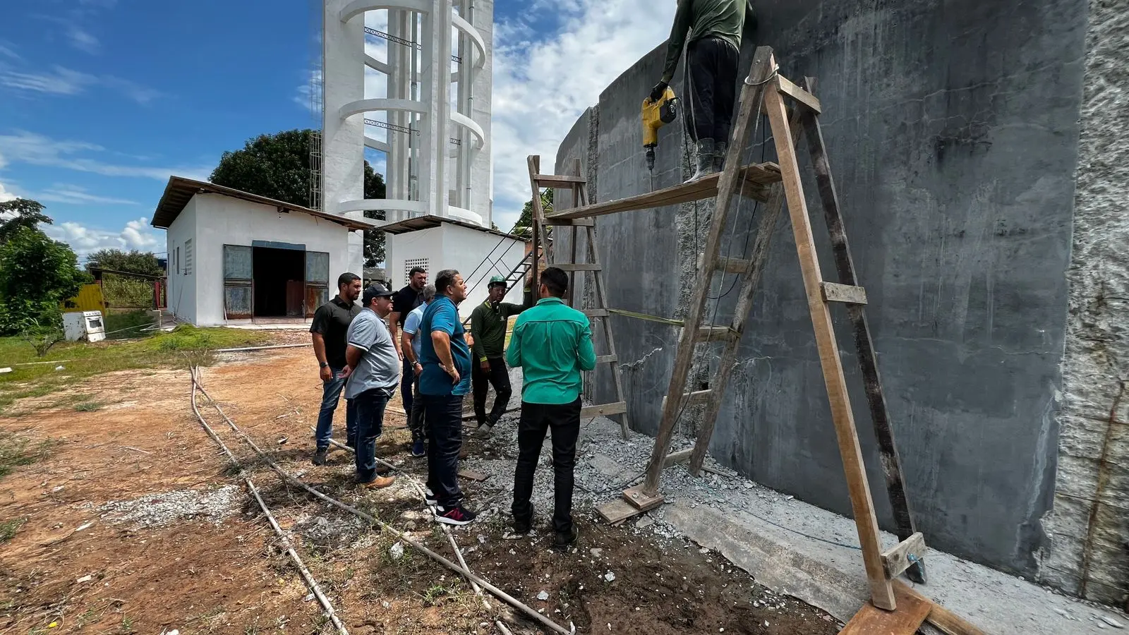 Obra de revitalizacao em Rorainopolis Ascm Caer 1 1