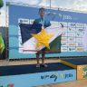 premiacao do atleta marco antonio gomes na natacao ascom seed 2