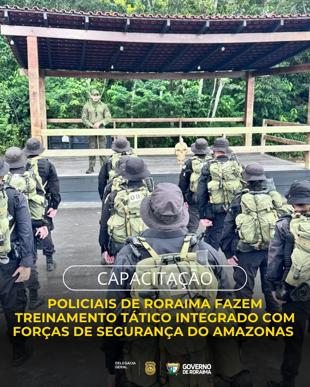 CAPACITAÇÃO: Policiais de Roraima fazem treinamento tático integrado com forças de segurança do Amazonas 1 policiacivilderoraima 1760018755 3739630824645041321 5532320805