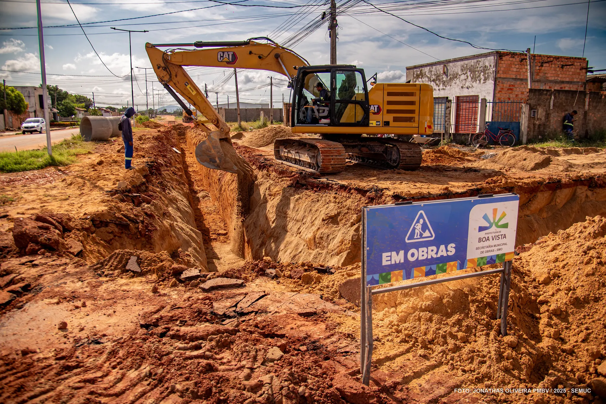 1764359340 947 Obras de drenagem asfaltamento e urbanizacao avancam em Boa Vista
