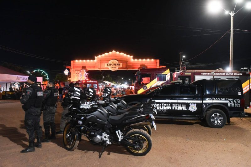 Balanco da seguranca publica durante a Expoferr Show 2025 Artur Mucaja Secom RR scaled