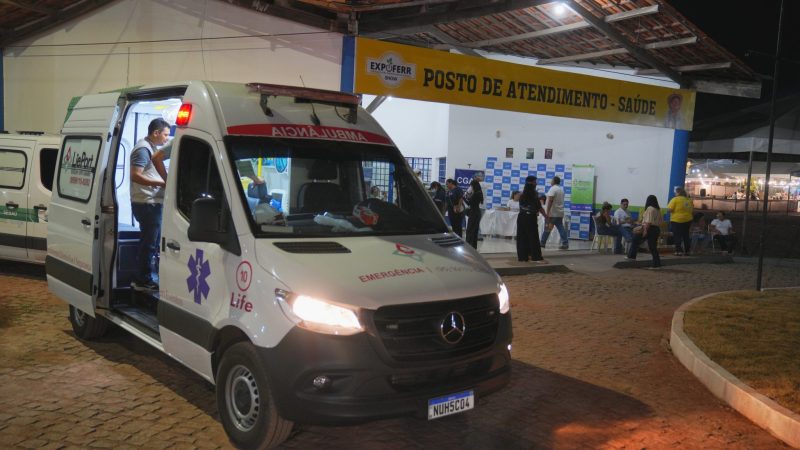 Sesau amplia serviços médicos e medidas de prevenção na Expoferr Show 2025 1 DSC09816 scaled