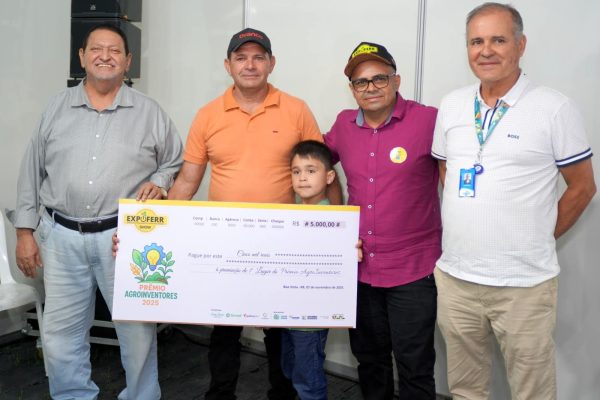 Entrega do 1o Premio AgroInventores de Roraima William Roth Secom RR 2 1