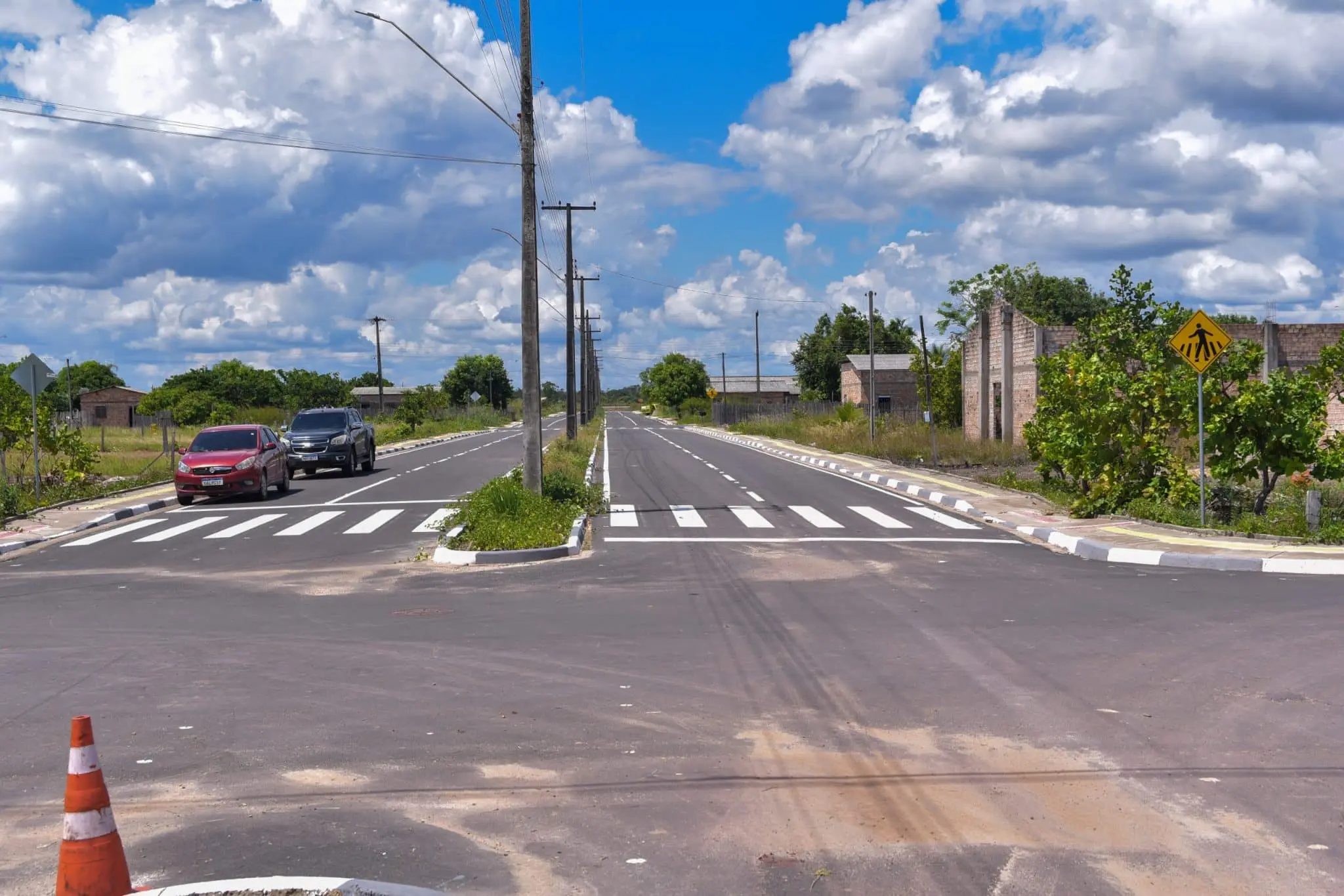 Governo do Estado entregou neste sabado 22 uma nova infraestrutura urbana para os moradores do bairr