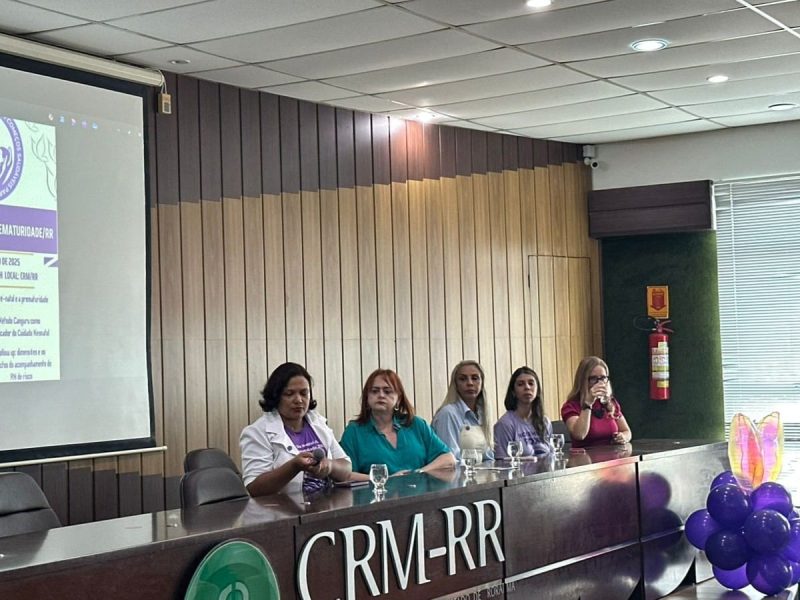 Maternidade promove primeiro Fórum sobre prematuridade em Roraima 1 Maternidade realiza 1o Forum da Prematuridade em Roraima Ascom Sesau 4