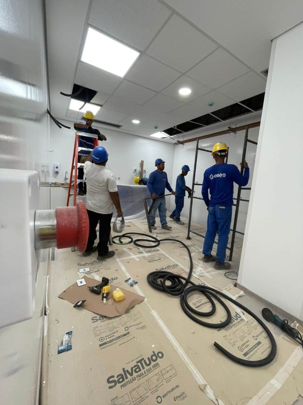 Obras do Centro de Radioterapia chegam à etapa final 2 Obras centro de radioterapia 3