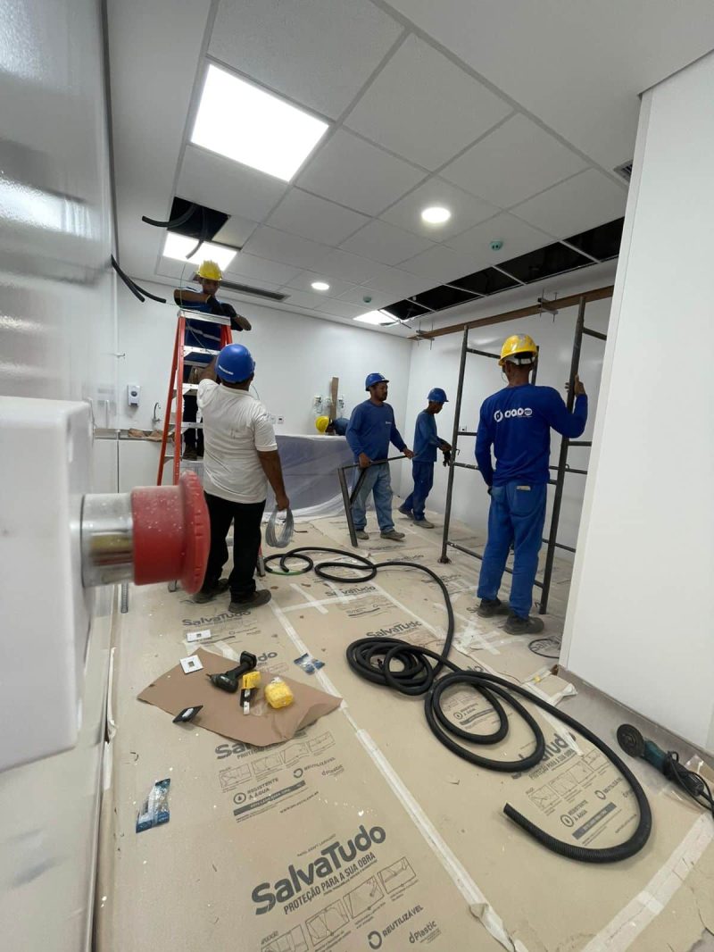 Obras do Centro de Radioterapia chegam à etapa final 1 Obras centro de radioterapia 3