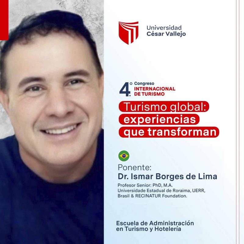 Docente da Uerr participa de Congresso Internacional de Turismo no Peru 1 Prof. Dr. Ismar Borges de Lima