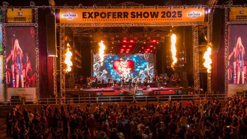 Expoferr Show 2025 dá início à programação de shows nacionais com Taty Girl e Murilo Huff 1 Show de Taty Girl William Roth Secom RR 3
