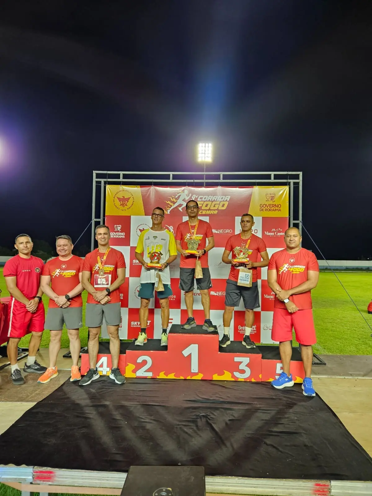 Mais de mil atletas participam da Corrida do Fogo em comemoração aos 50 anos do Corpo de Bombeiros de Roraima 1 Corrida do Fogo Ascom CBMRR 5